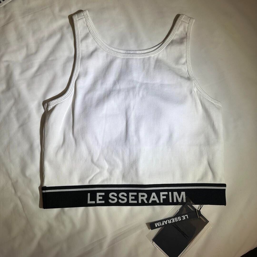 LE SSERAFIM　BASIC BRA TOP（Black） S