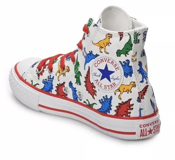 chuck taylor dinosaur