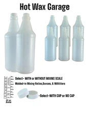 Empty 32oz Heavy Duty  Plastic Bottles 28/400 Neck  - 6 pack