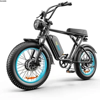 20" Electric bicycle 2000W Motor 48V 20Ah Off Road Mountain bike Fat Tire E-Bike