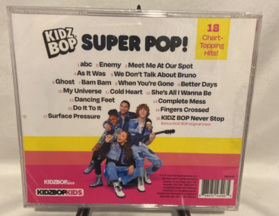Kidz Bop Kids - Kidz Bop Super Pop [New CD] 18 Chart-Topping Hits