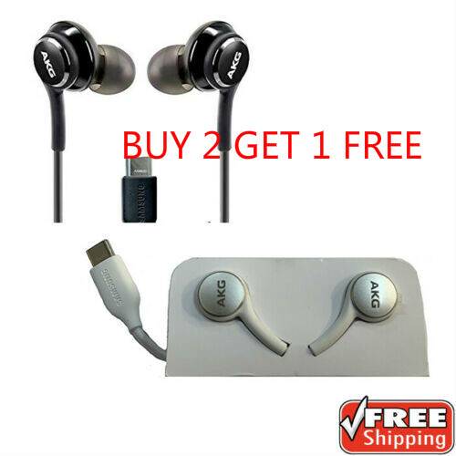 AKG EO-IG955 Type-C headset USB-C headset Earphone Samsung Note10 20 S20 21Ultra - Picture 1 of 11
