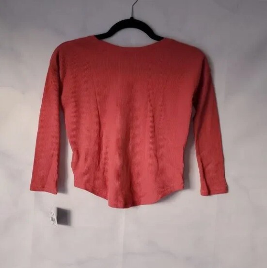 NWT - Kids Polo Ralph Lauren Long Sleeve Waffle Top image 2