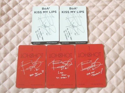 Kiss BoA My 250?cb=20220512040715 直筆サイン入りアルバム Lips K-POP・アジア