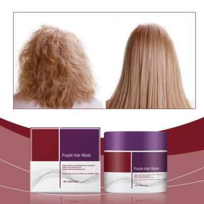 100ml Karseell Purple Hair Mask 500ml Maca Essence Deep Nourish Brighten Hair*/