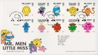 CLECKHEATON GB ROYAL MAIL FDC FIRST DAY COVER 2016 MR MEN LITTLE MISS