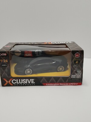 XCLUSIVE MOTORWORKS Remote Control LAMBORGHINI Huracan New in Box SEALED Black 