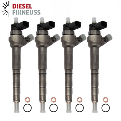 4X Einspritzdüse 2.0 TDI AUDI VW 0445110369 CFF CFH CFG 03L130277J