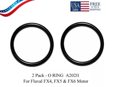 2 Pack - A20211 O-Ring/Seal for Fluval Motor on FX4, FX5 & FX6 Filters
