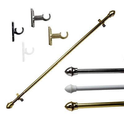 Expanding Cafe Curtain Rod/Pole Net Curtain Pole Telescopic Curtain Rod ...