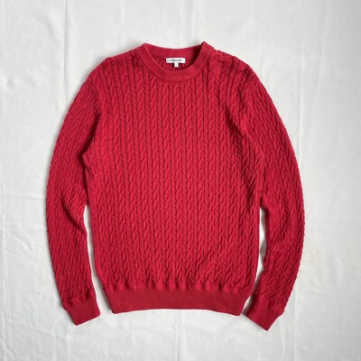Global Work Made in Japan Pullover mit Zopfmuster Größe L