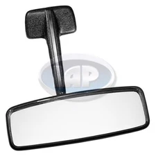 INTERIOR REAR VIEW MIRROR BLACK VOLKSWAGEN T1 BUG SUPER BEETLE 1968-1979