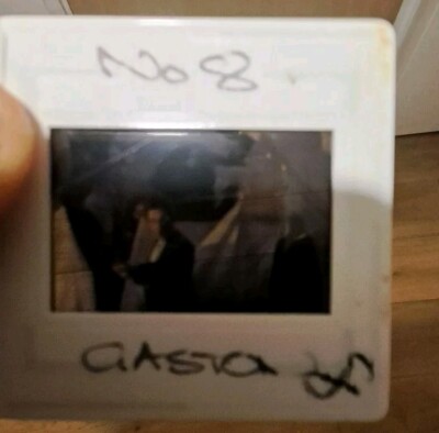 Jhonny Rotten Dia Foto 35mm Sex Pistolen öffentliches Bild 