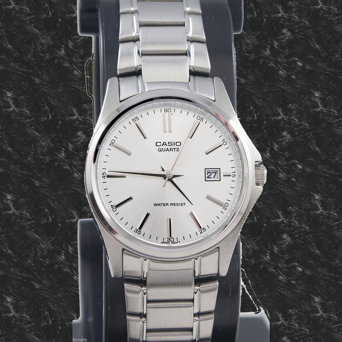 Casio LTP-1183A-7AD Ladies Silver Analog Watch Steel Band