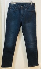 LEVI'S PREMIUM 511 Jeans Straight Leg Stretch Dark Wash Blue Men's 31x30 Red Tab