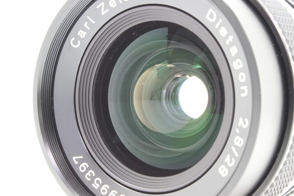 [COMO NUEVO] CONTAX Carl Zeiss Distagon T 28 mm F2,8 AEJ gran angular MF de JAPÓN Foto 2 de 4