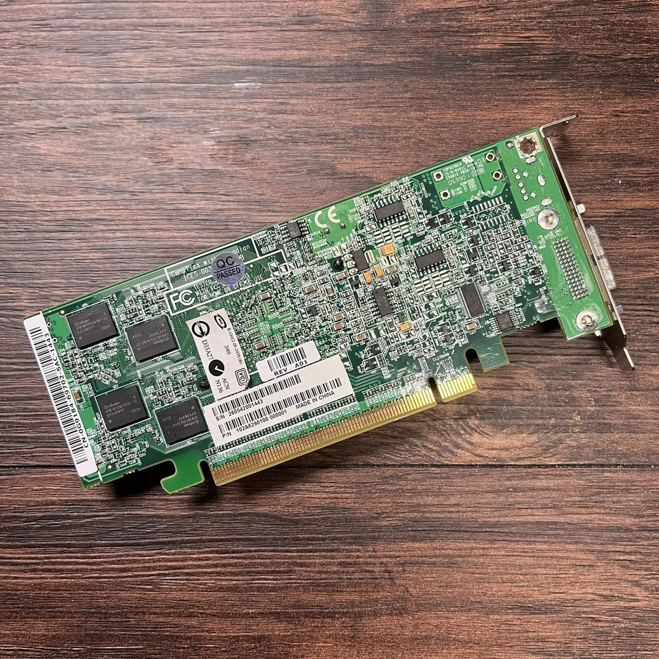 DELL ATI RADEON X600 128MB PCI-E SMALL FORM FACTOR GRAPHICS CARD 102A6290100 - Image 3 of 4