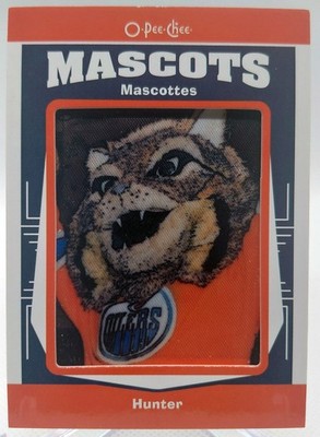 2017-18 O PEE CHEE MASCOTS PATCH HUNTER   SSP Must See  