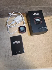 GolfBuddy VS4 Voice GPS Rangefinder – Black – Compact Clip-On Golf Distance