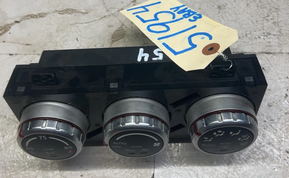 Interruptor de control climático temperatura aire acondicionado calentador Suzuki SX4 2007-2013 FABRICANTE DE EQUIPOS ORIGINALES Foto 3 de 4