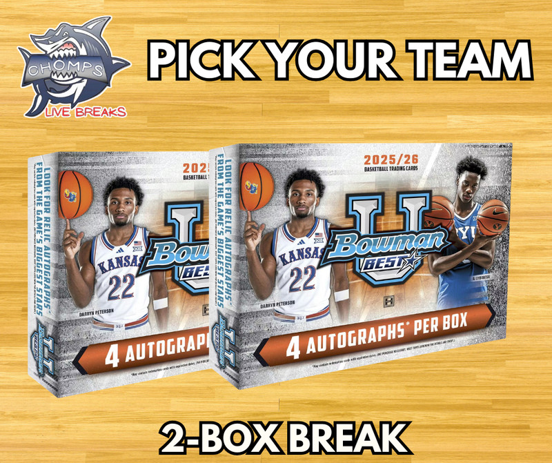 PURDUE 25/26 Bowman U Best Basketball 2-Box Break #17! 8 Autos!
