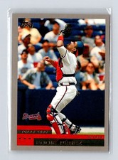 2000 Topps #374 Eddie Perez Atlanta Braves