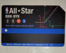 MTA METRO CARD .All STAR BKN-NYK 2015 NEWYORK...