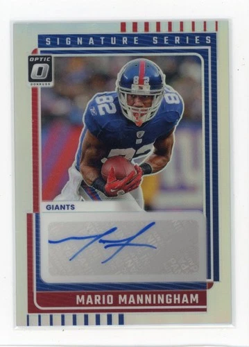 2025 Donruss Optic Mario Manningham Base (RAW)