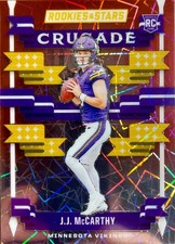 JJ MCCARTHY ROOKIE CRUSADE LONGEVITY LAZER - 2024 ROOKIES & STARS #C-JMY