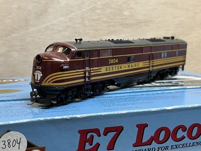 Proto 2000 HO 21056 Boston & Maine E7 #3804  DCC/NO SOUND (A Unit)