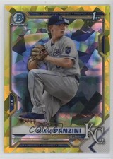 2021 Bowman Chrome Draft Sapphire Edition Yellow 3/99 Shane Panzini #BDC-36 1cc0