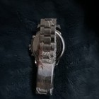 Casio Silver Analog Chronograph Watch Stainless Steel Bracelet Compass Bezel — photo 2