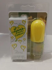 Love's Fresh Lemon Cologne Mist Spray 0.69 fl. oz./20 mL by Dana New Sealed