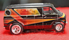 Auto World 73 Dodge BLACK" BOOGIE STREET " Van Slot Car NEW H.O. R A R E