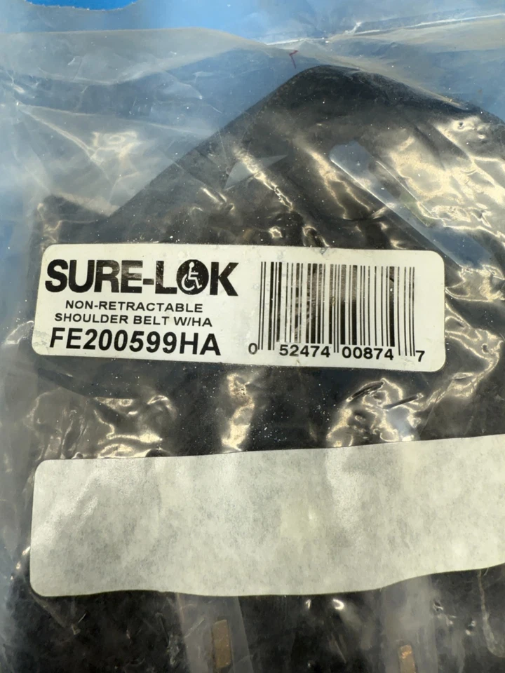 Sure-Lok FE200599HA Non-Retractable Shoulder Belt with Height Adjuster - Image 2 of 3