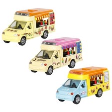 Child Ice Cream Car Pull Back Play Vehicle Collectible Sound and Music Car Gift