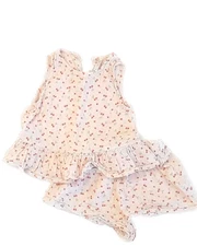 Rylee + Cru Liliana Set Cherries Pattern Girls Size 4-5 Years