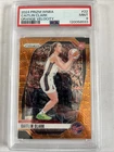 2024 Panini Prizm WNBA Caitlin Clark #22 Orange Velocity Prizm RC PSA 9 Mint