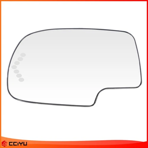 ?TOP LH Heated Mirror Glass Turn Signal For 03-07 Chevrolet Silverado