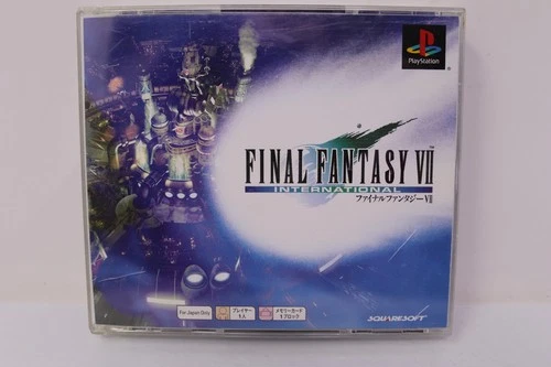 Final Fantasy VII 7 3-Disc Playstation 1 PS1 Japan Region Lock