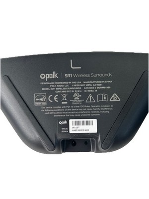 Polk Audio SR1 Wireless Rear *left* Surround Speaker for MagniFi MAX  Soundbar