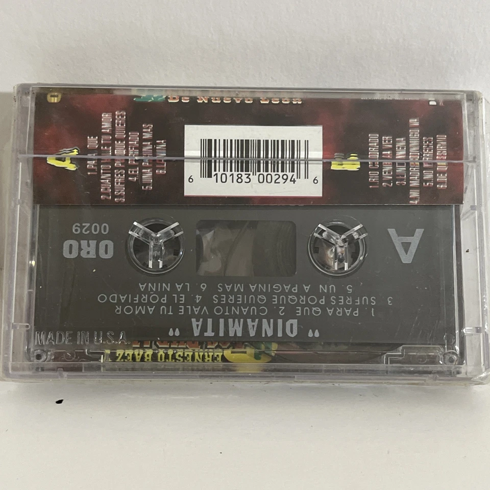 Ernesto Baez Y Los Rurales De Nuevo Leon “Dinamita Nortena” Cassette New/Sealed. - Image 4 of 4