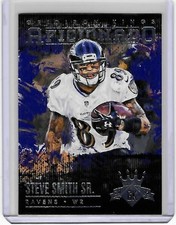 Baltimore Ravens STEVE SMITH SR. 2015 Gridiron Kings AFICIONADO Football Card