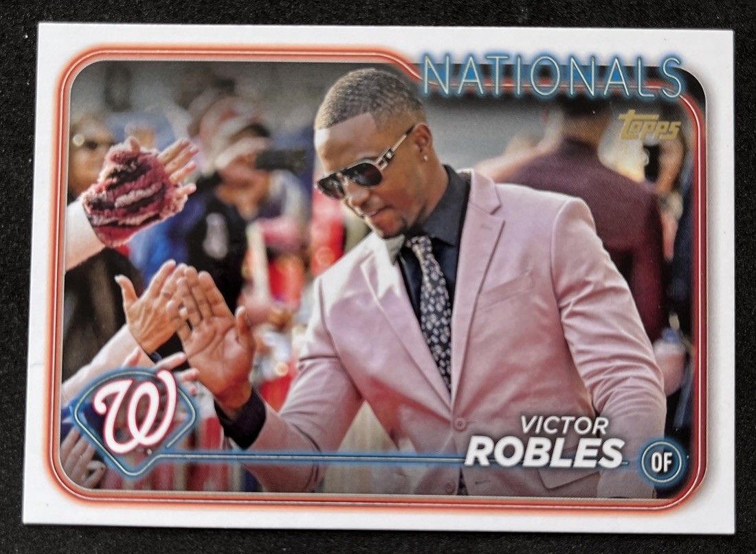 2024 Topps Series 2 - Image Variation Victor Robles #412 Golden Mirror