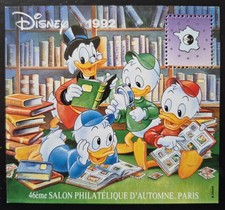 France bloc ** souvenir CNEP YT 16 DISNEY PICSOU 1993 cote 16€