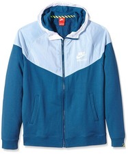 Nike Mens Track And Field Woven Full Zip Hooded Jacket Size L