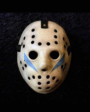 Friday The 13th Part 5 3d Jason Vorhees Prop Replica Mask OOP RARE NEW NECA