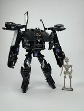 Transformers Movie Barricade Deluxe Class Figure Complete with Frenzy 2007