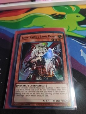 Yugioh Ghost Ogre & Snow Rabbit Secret Rare RA04-en015