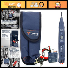 Noise Filtered Wire Tracer Tone Generator Probe Kit for Ethernet, Telephone, C